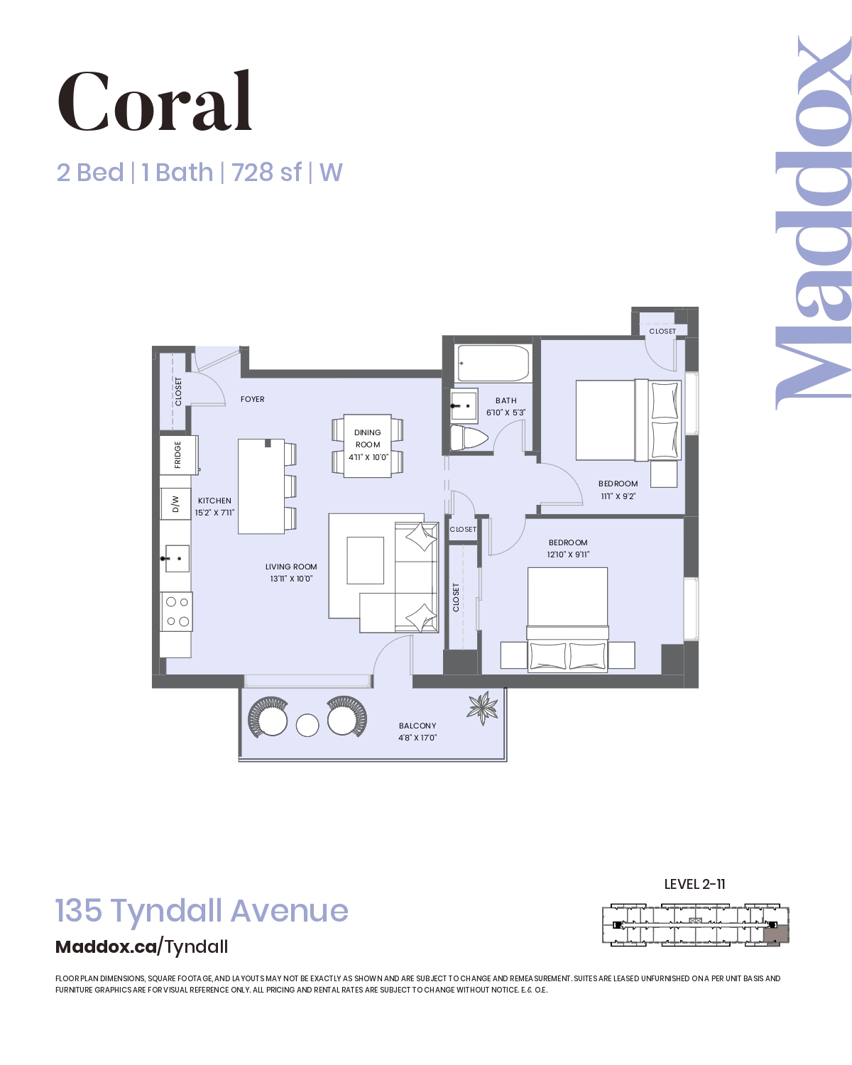 2-Bed at Maddox Tyndall