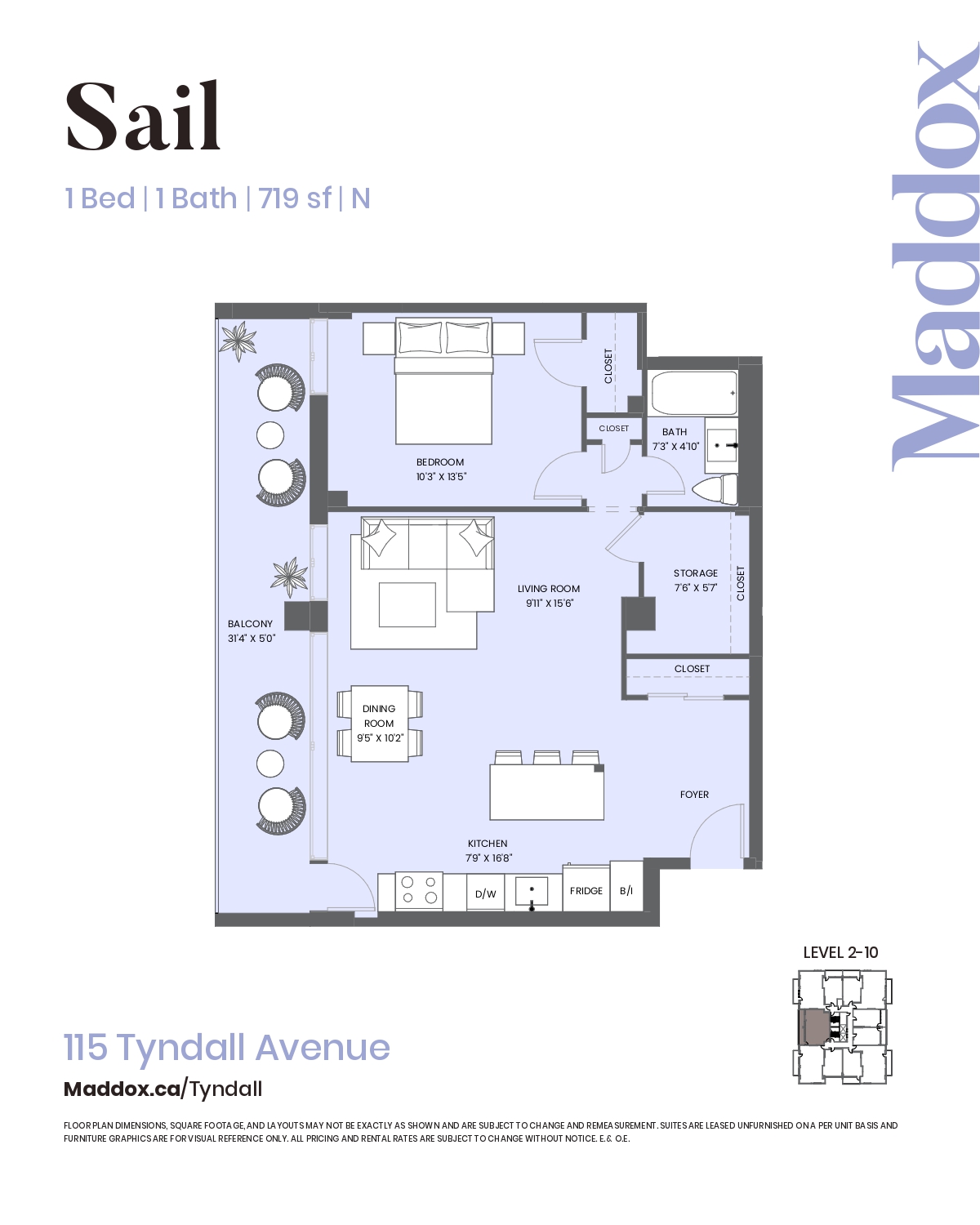 1-Bed at Maddox Tyndall